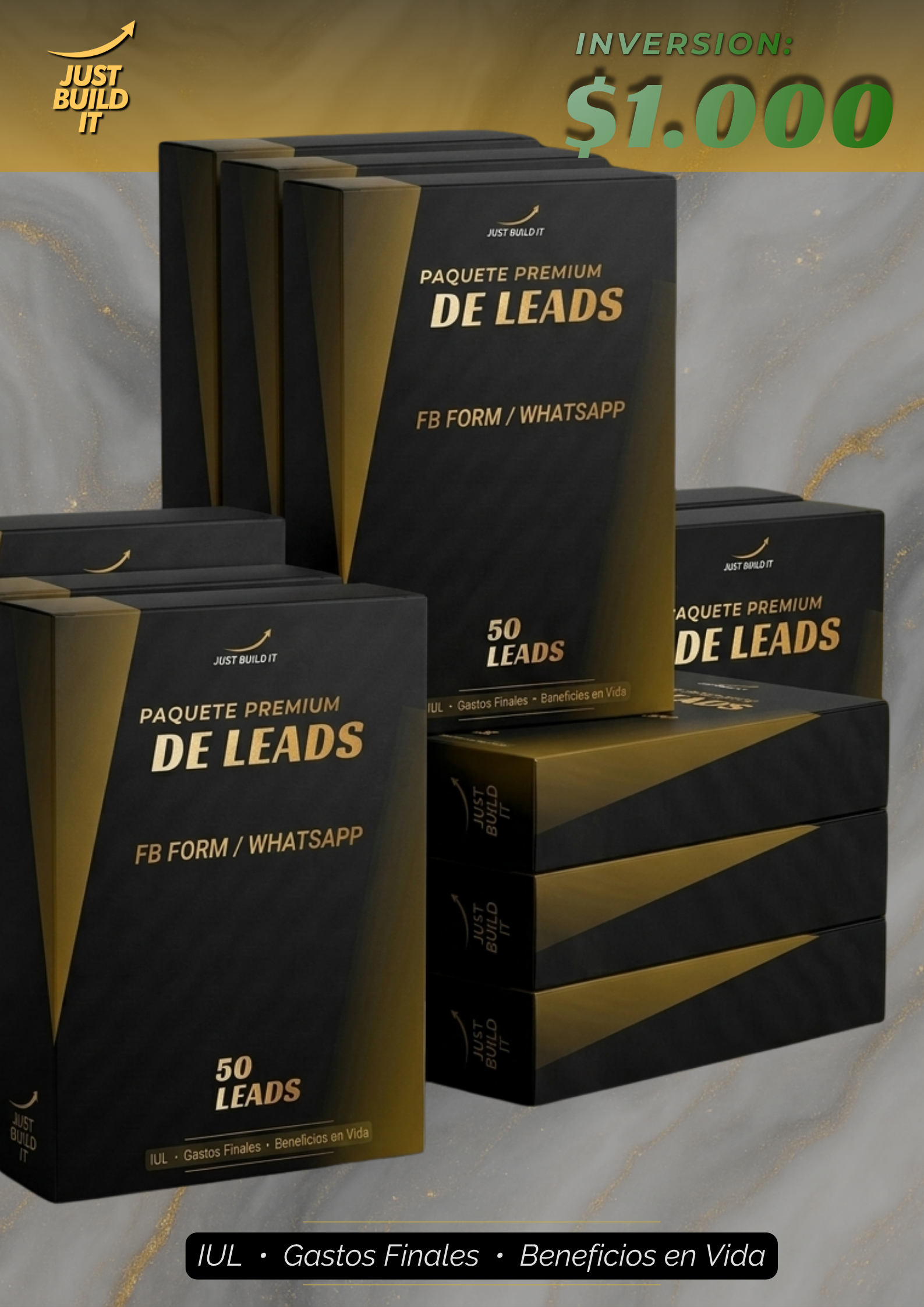 Paquete de 50 Leads