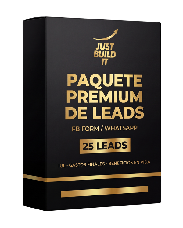 Paquete de 25 Leads
